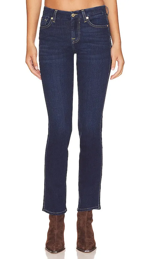 7 For All Mankind Kimmie Straight in Blue