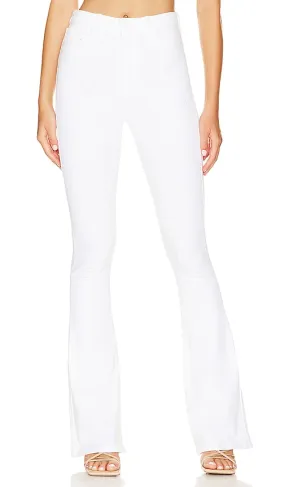 7 For All Mankind Ultra High Rise Skinny Boot in White