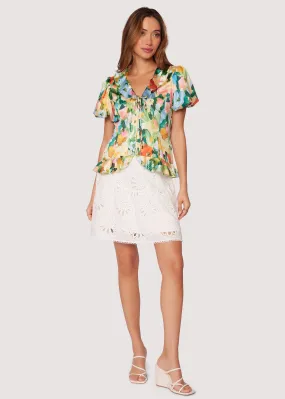 Afternoon Allure Mini Skirt