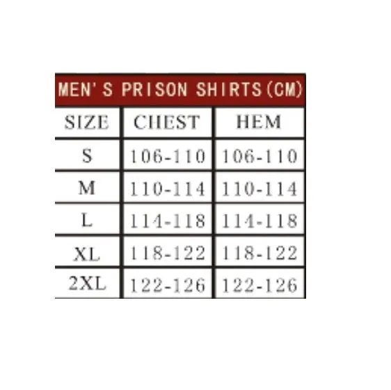 Alcatraz Orange Button Up Shirt