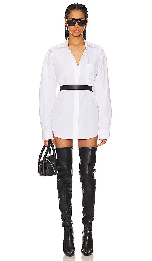Alexander Wang Boyfriend Shirt in White