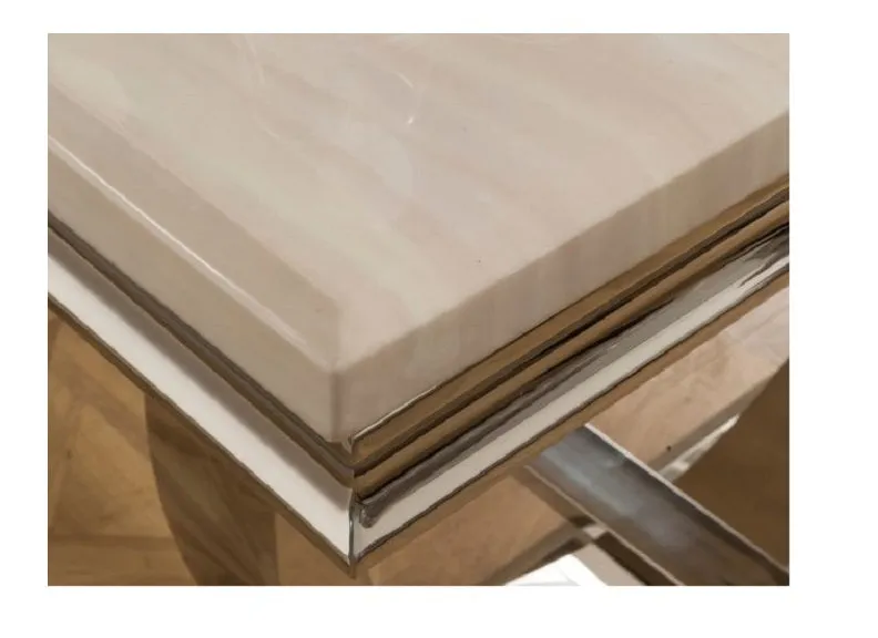 Arianna Cream End Table