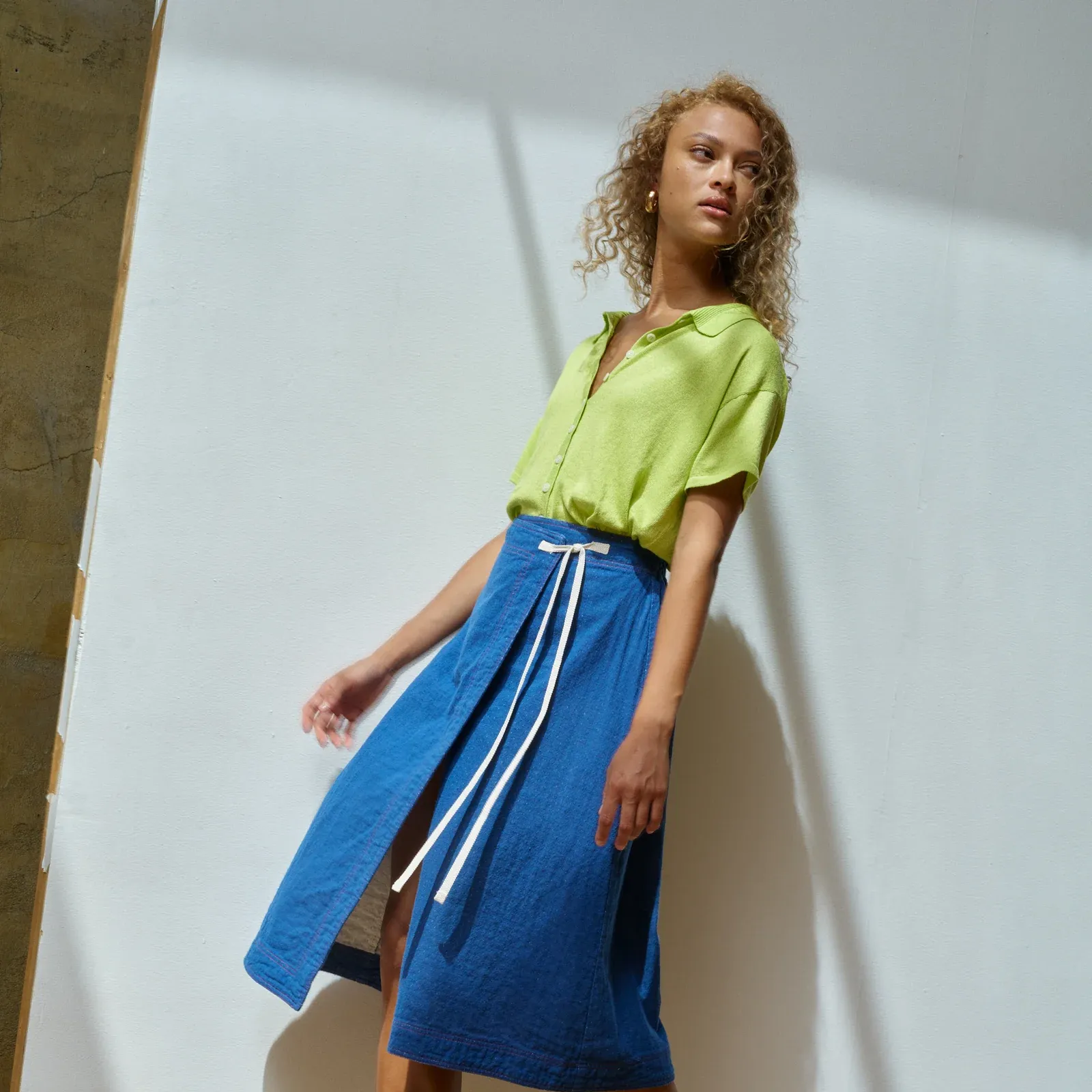 Atelier Delphine High Gauge Knit Blouse