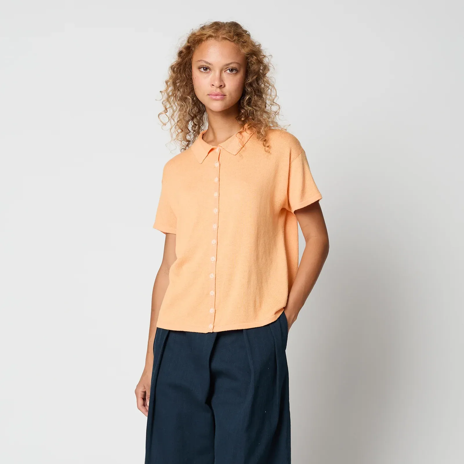Atelier Delphine High Gauge Knit Blouse