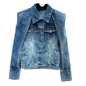 Cape Denim Jacket