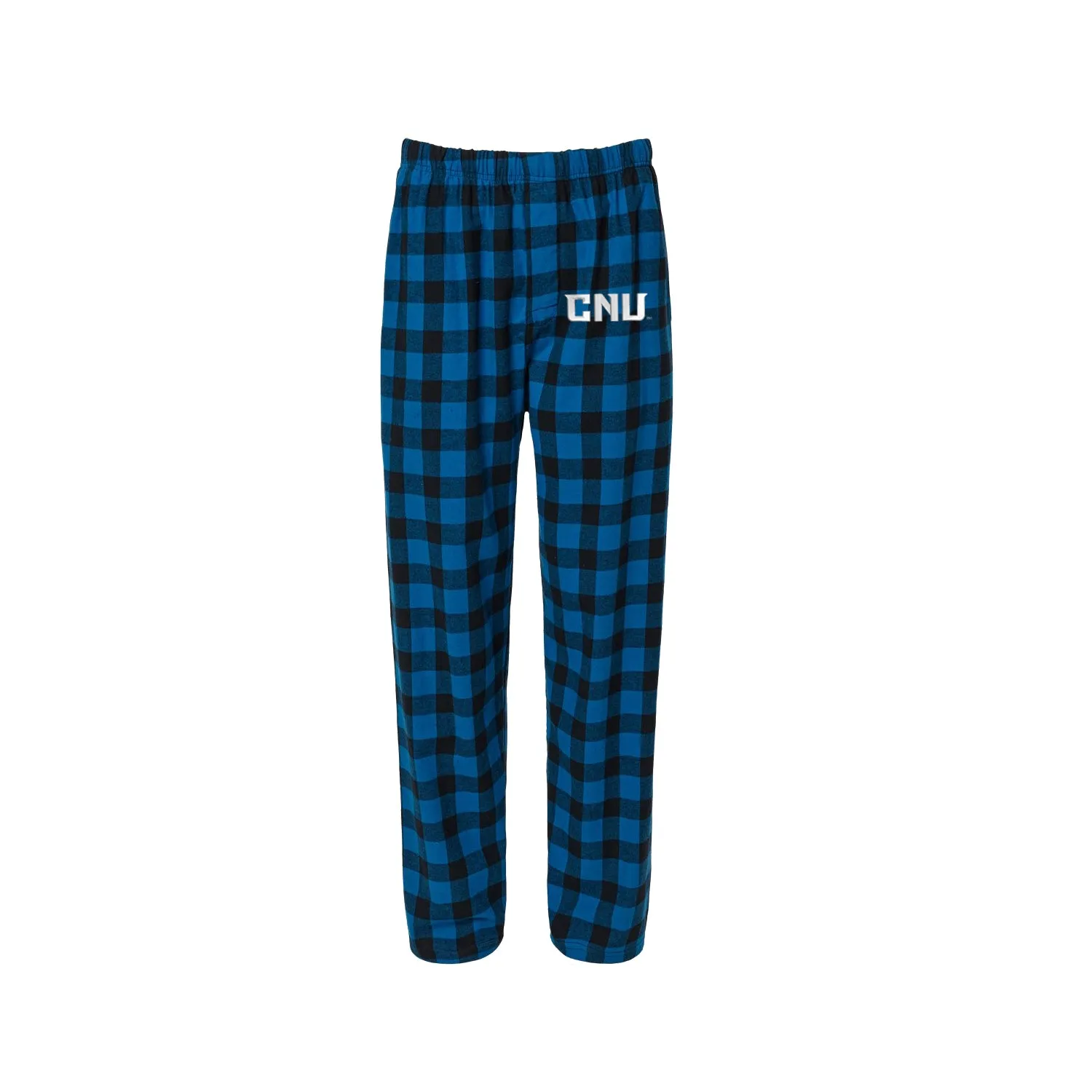 Christopher Newport University Flannel Pants - Embroidered CNU Letters