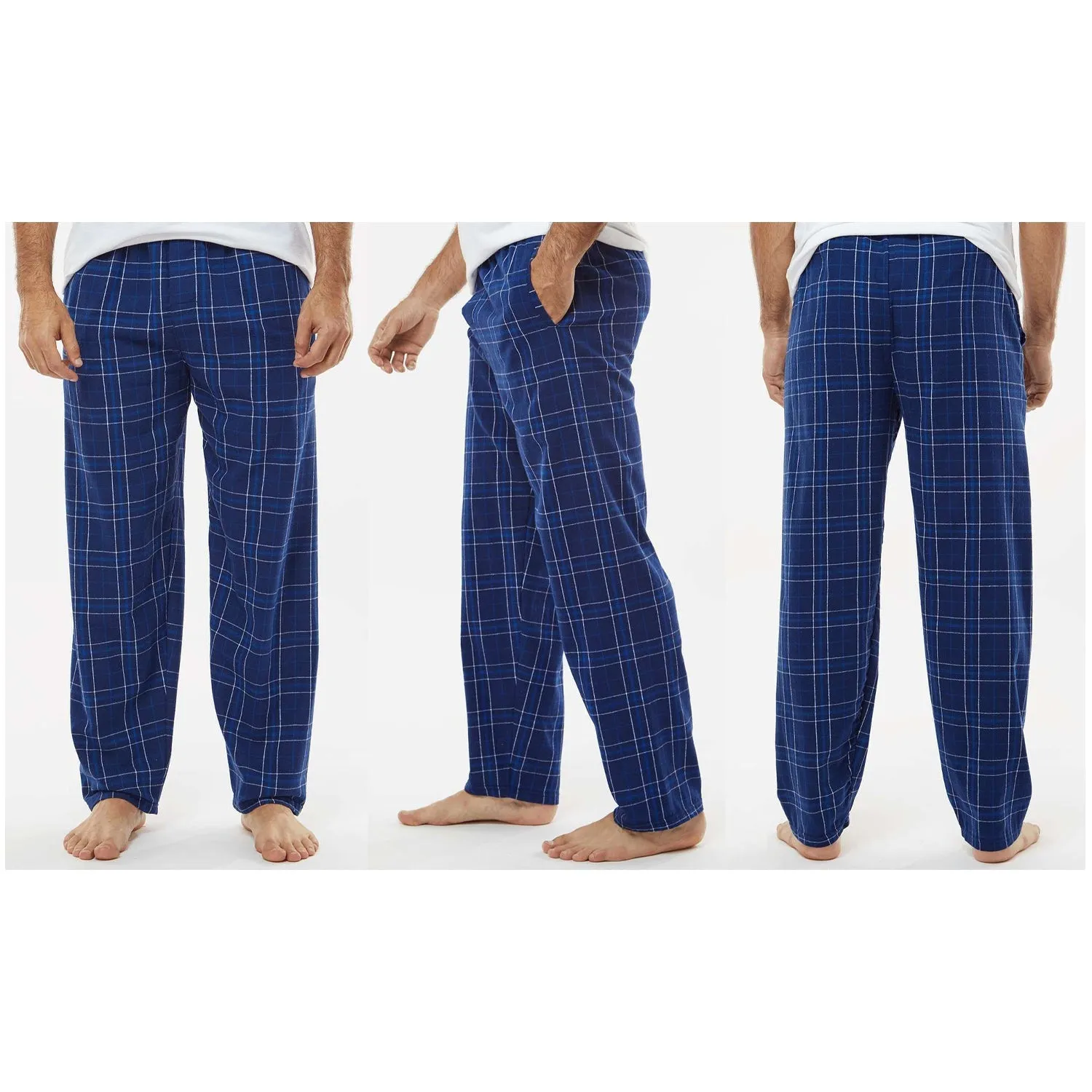 Christopher Newport University Flannel Pants - Embroidered CNU Letters