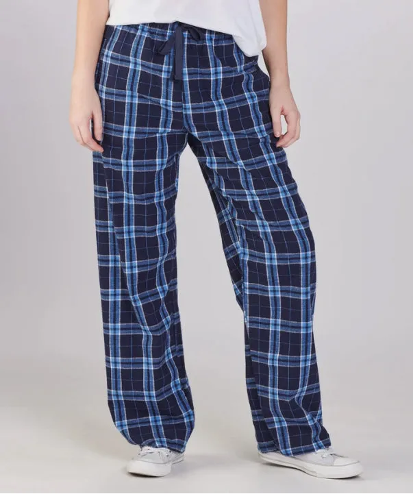 Christopher Newport University Flannel Pants - Embroidered CNU Letters