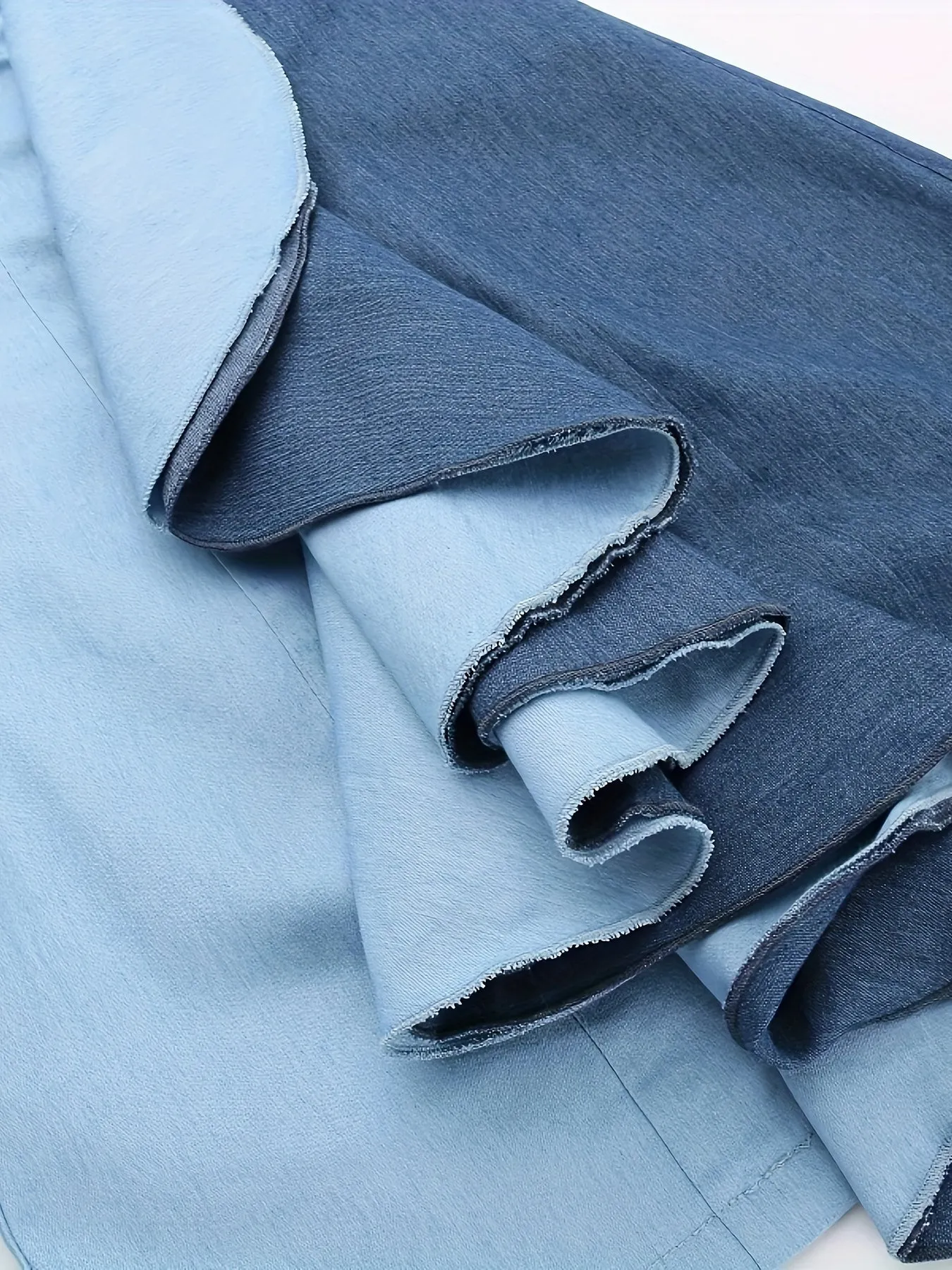 Denim Strapless Ruffle Classy Elegant  Mini Dress
