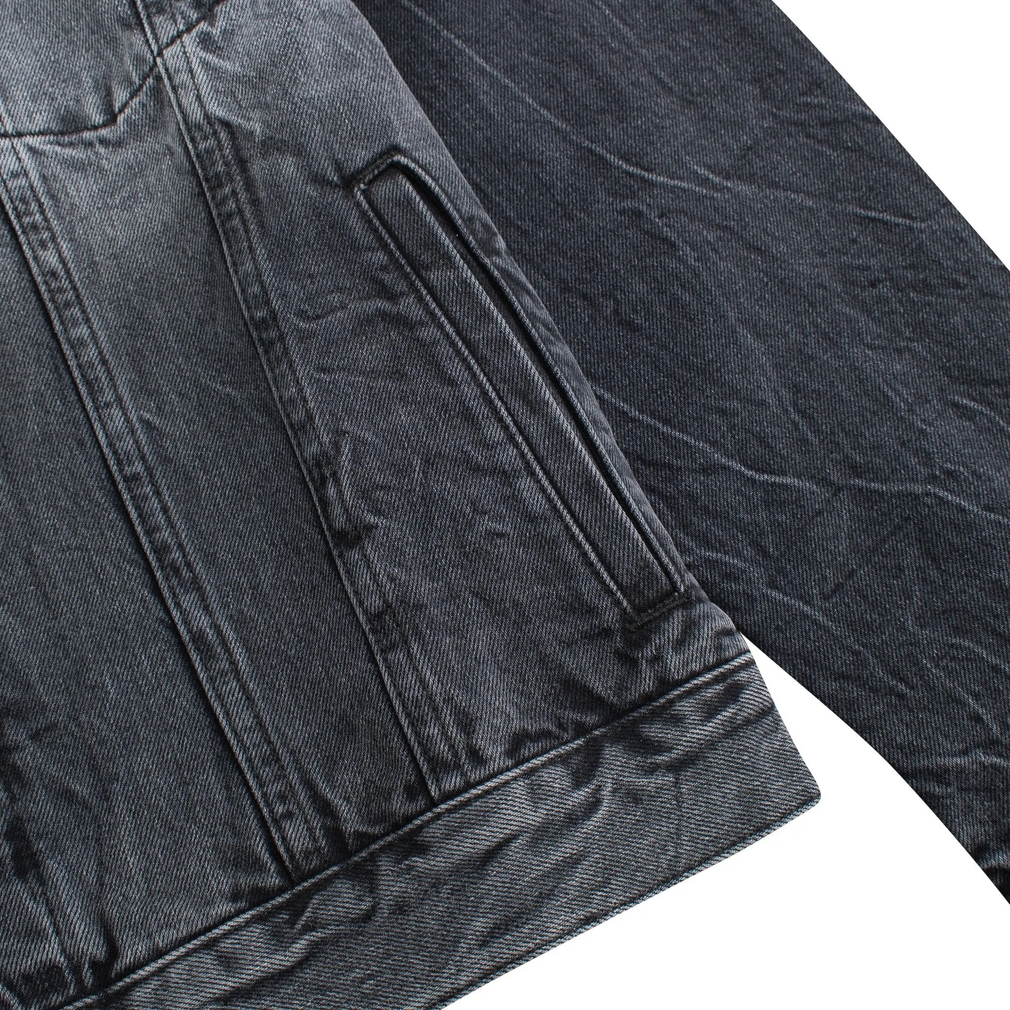 Johnny Black Rigid Denim Jacket