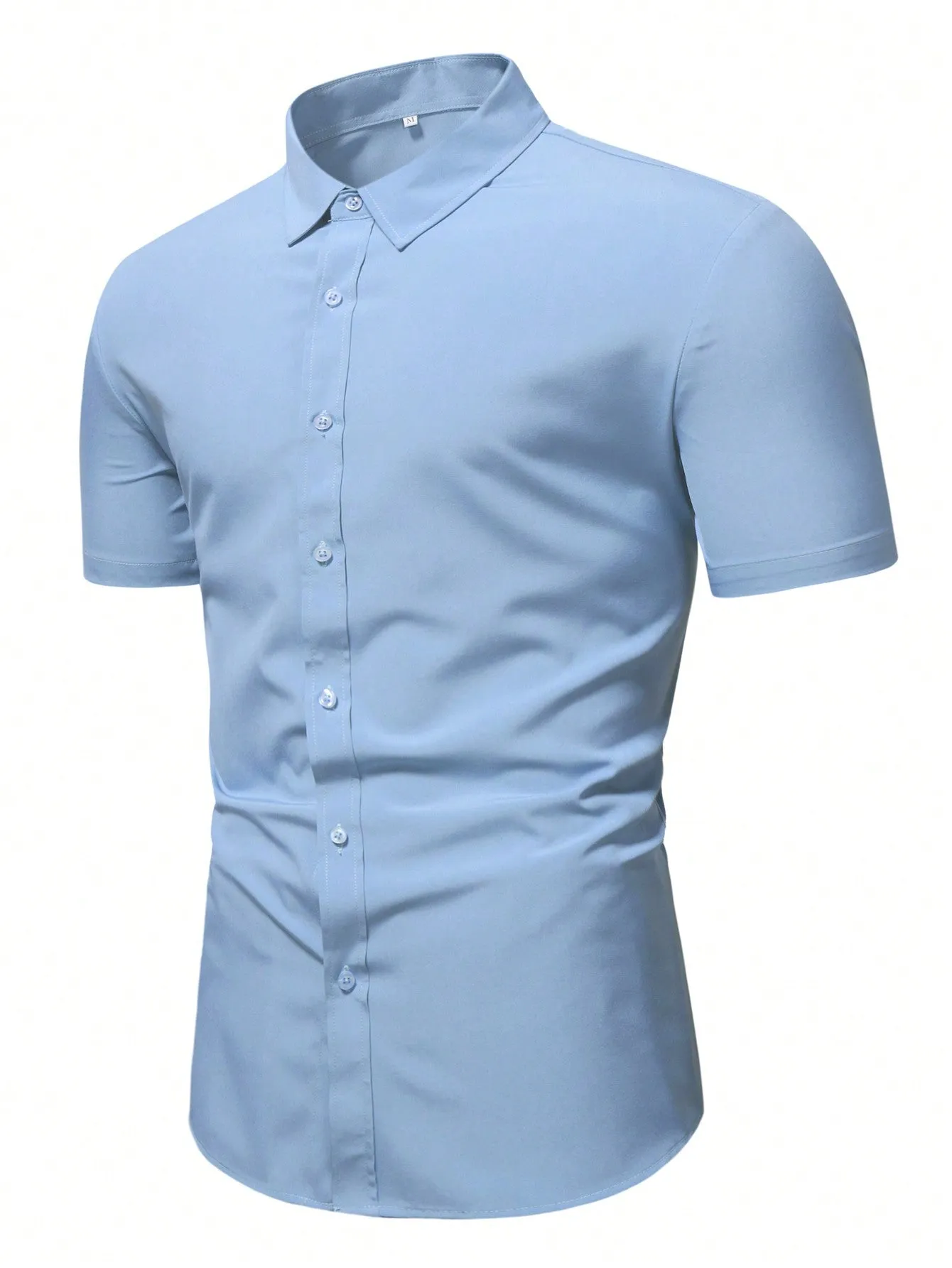 Manfinity Mode Men Solid Button Up Shirt