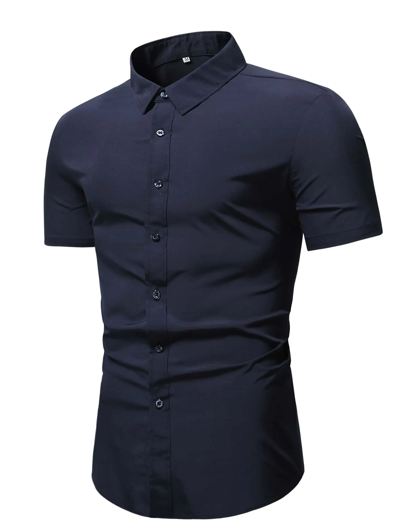 Manfinity Mode Men Solid Button Up Shirt