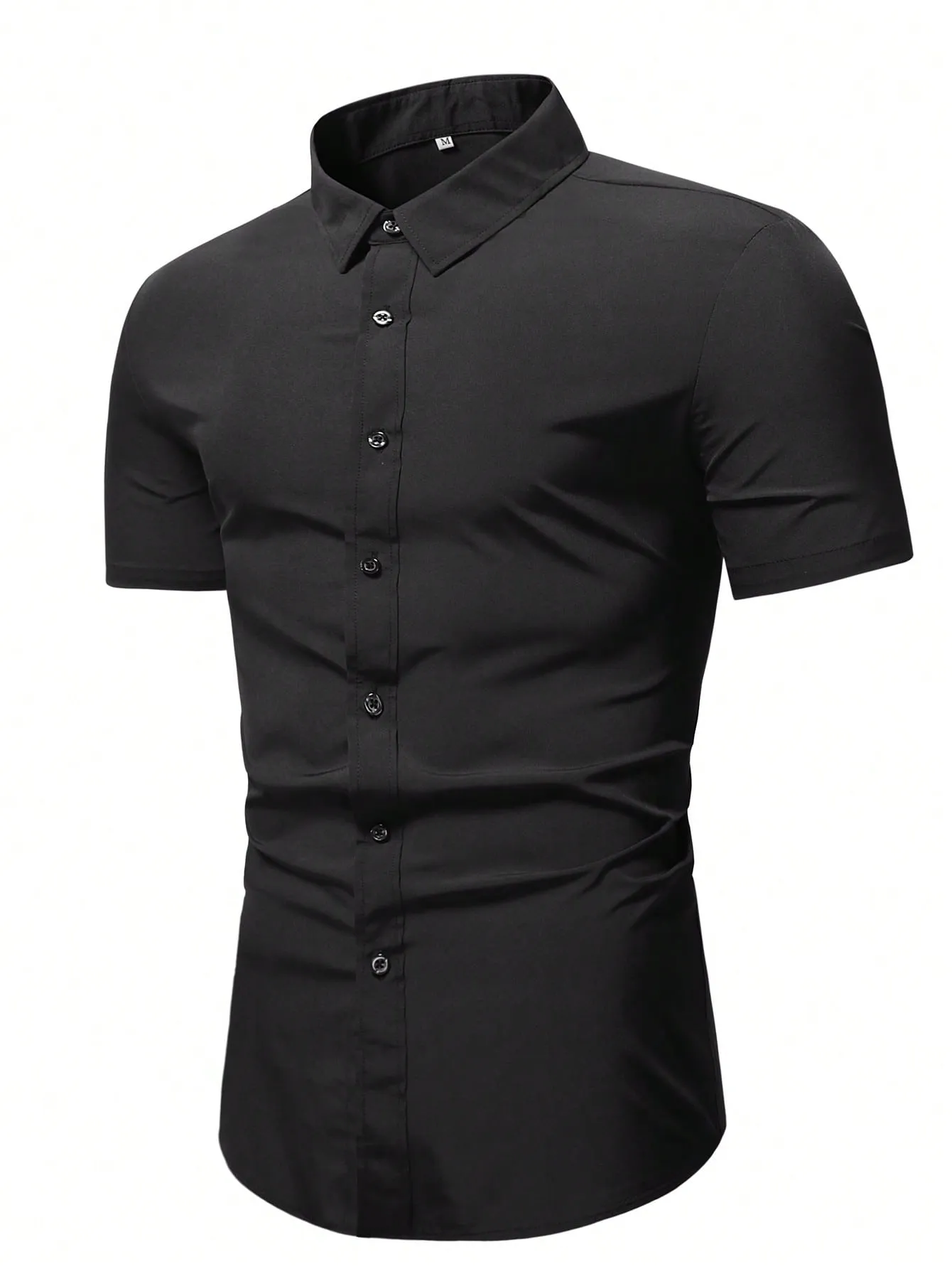 Manfinity Mode Men Solid Button Up Shirt