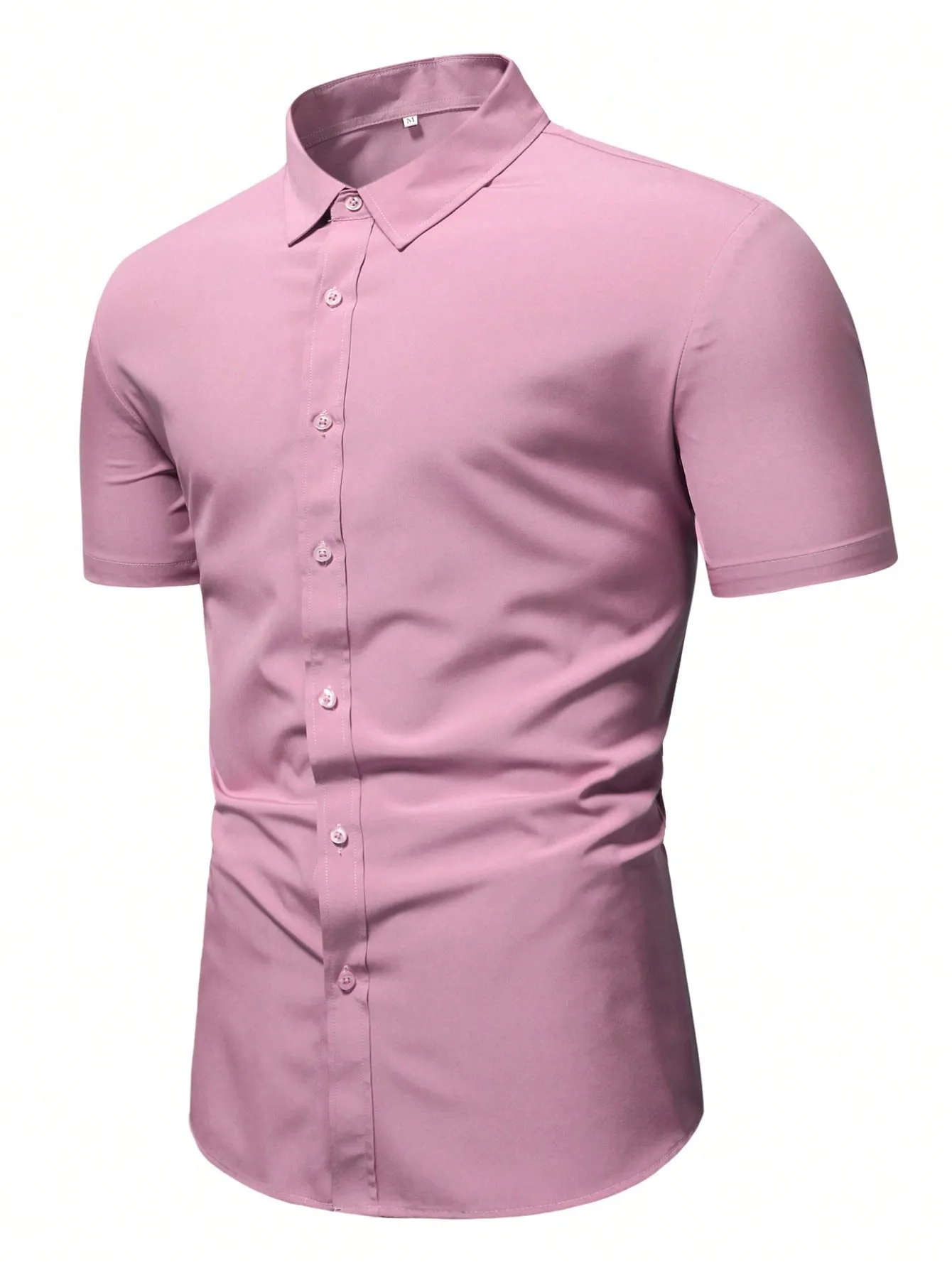 Manfinity Mode Men Solid Button Up Shirt