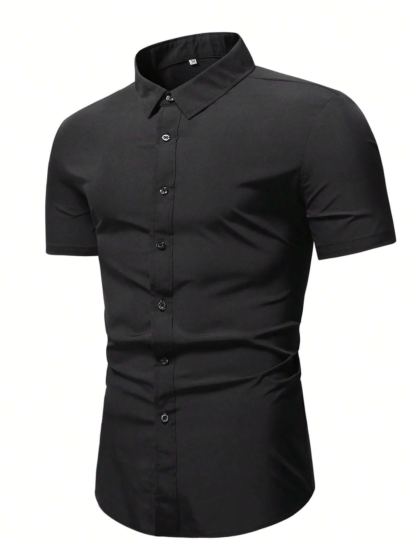 Manfinity Mode Men Solid Button Up Shirt