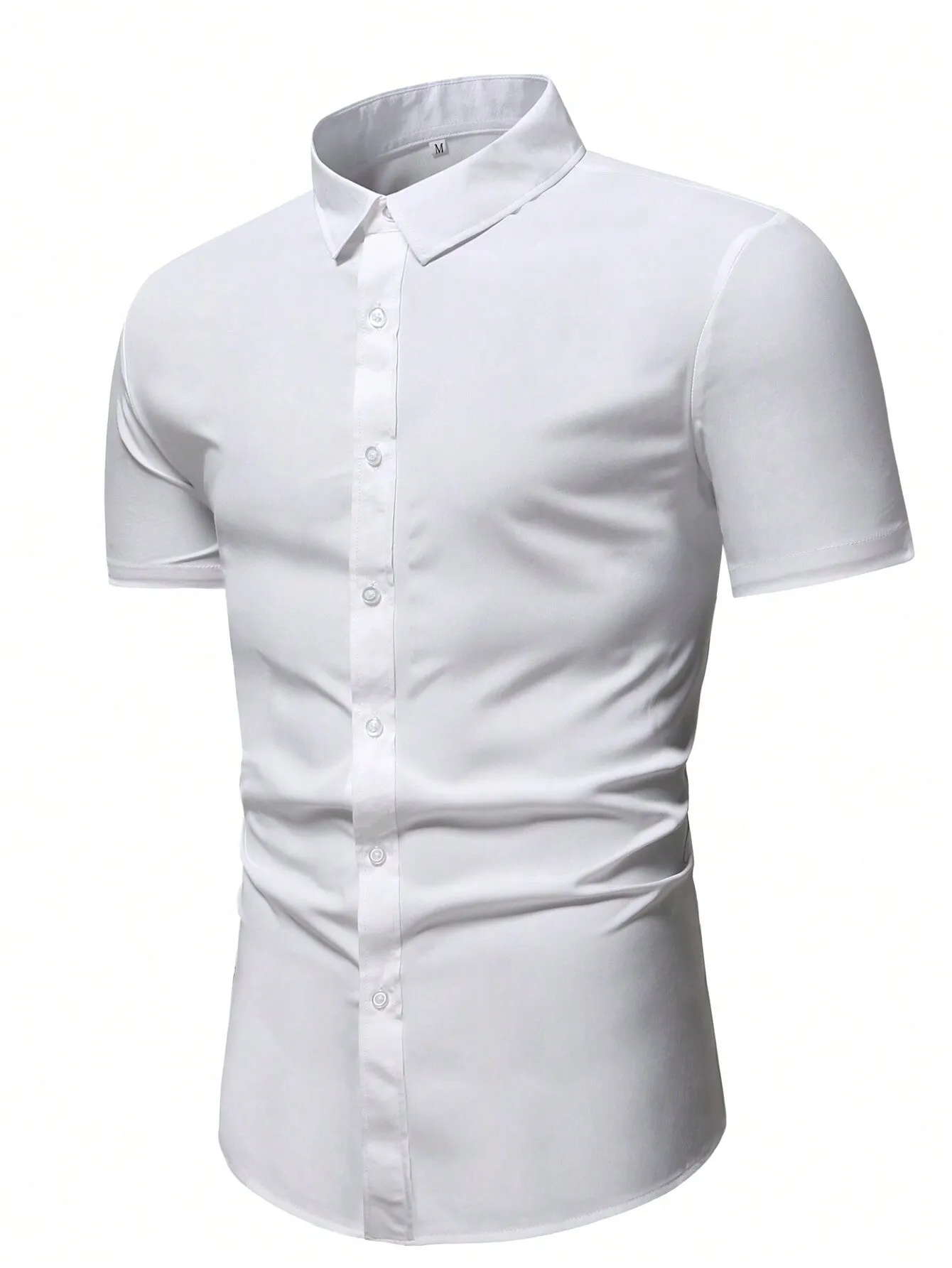 Manfinity Mode Men Solid Button Up Shirt