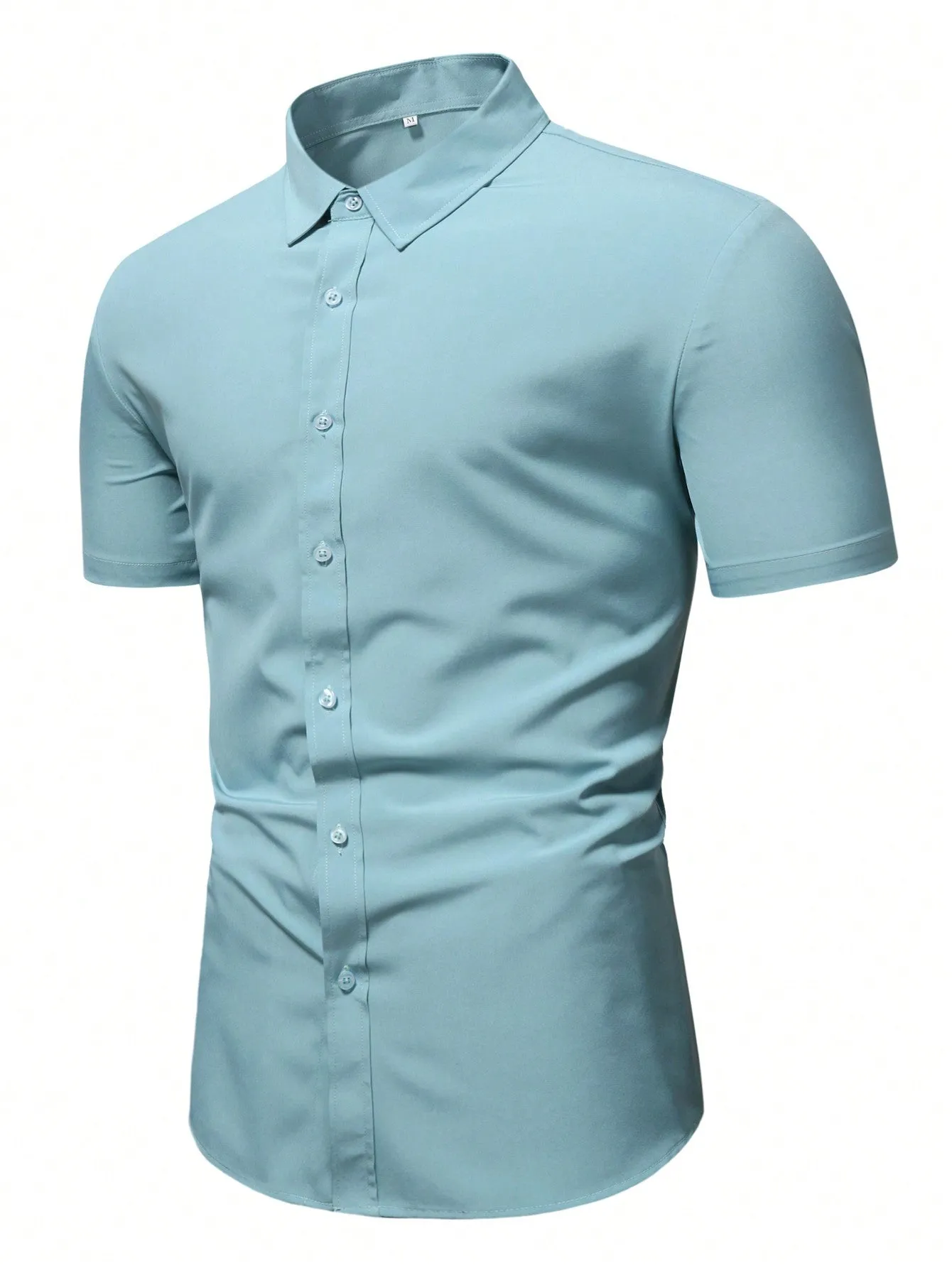 Manfinity Mode Men Solid Button Up Shirt