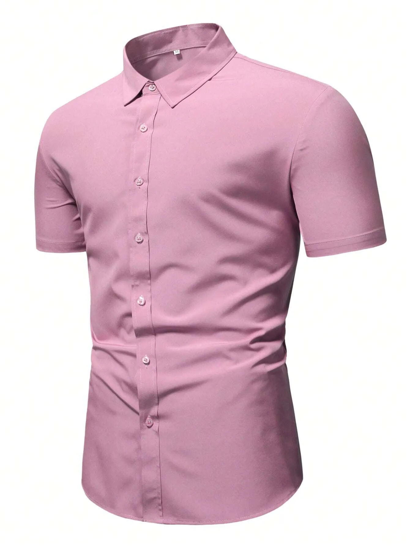 Manfinity Mode Men Solid Button Up Shirt