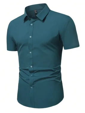 Manfinity Mode Men Solid Button Up Shirt