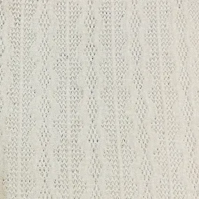 Off-White Florence Rayon Knit Fabric