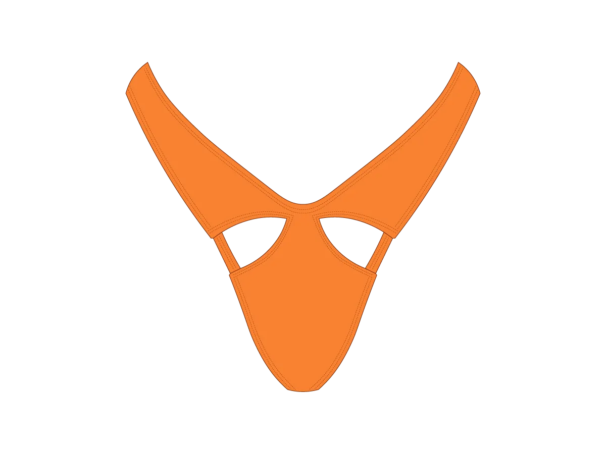 Orangine Cut-Out Bottoms