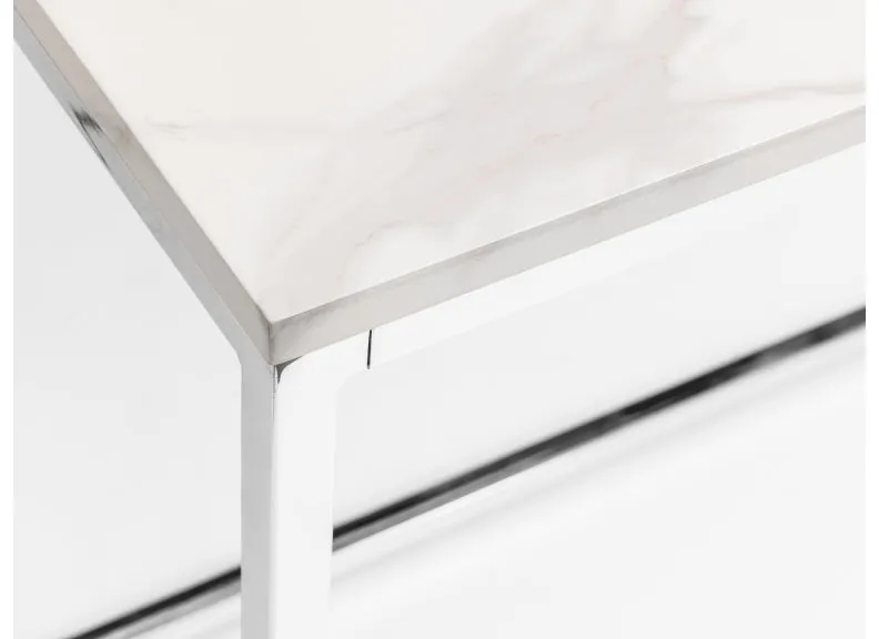 Scala White Console Table