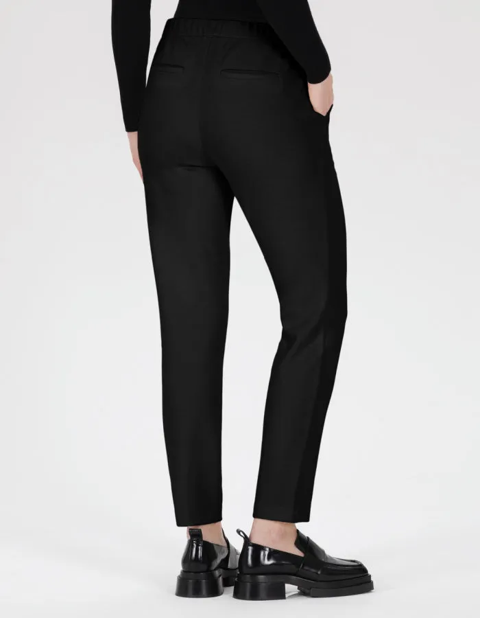 Stehmann Messing Slim Trouser in Black