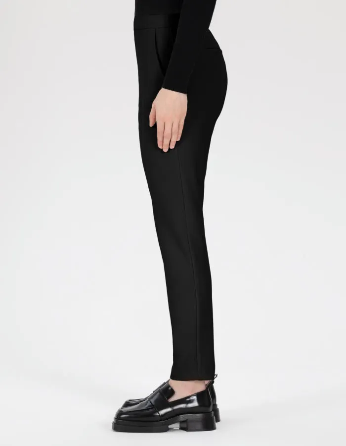 Stehmann Messing Slim Trouser in Black