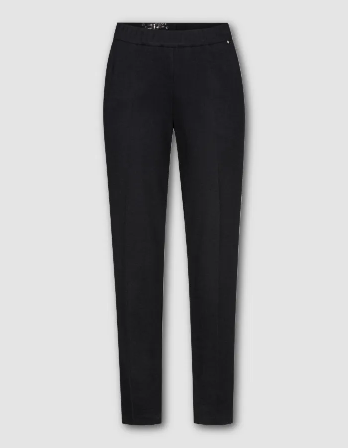 Stehmann Messing Slim Trouser in Black