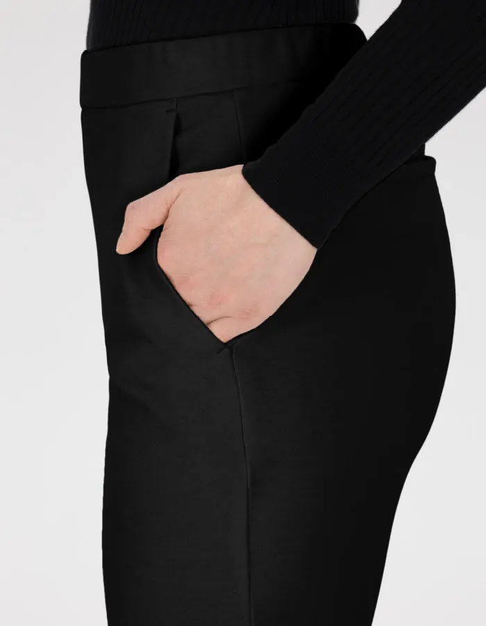 Stehmann Messing Slim Trouser in Black