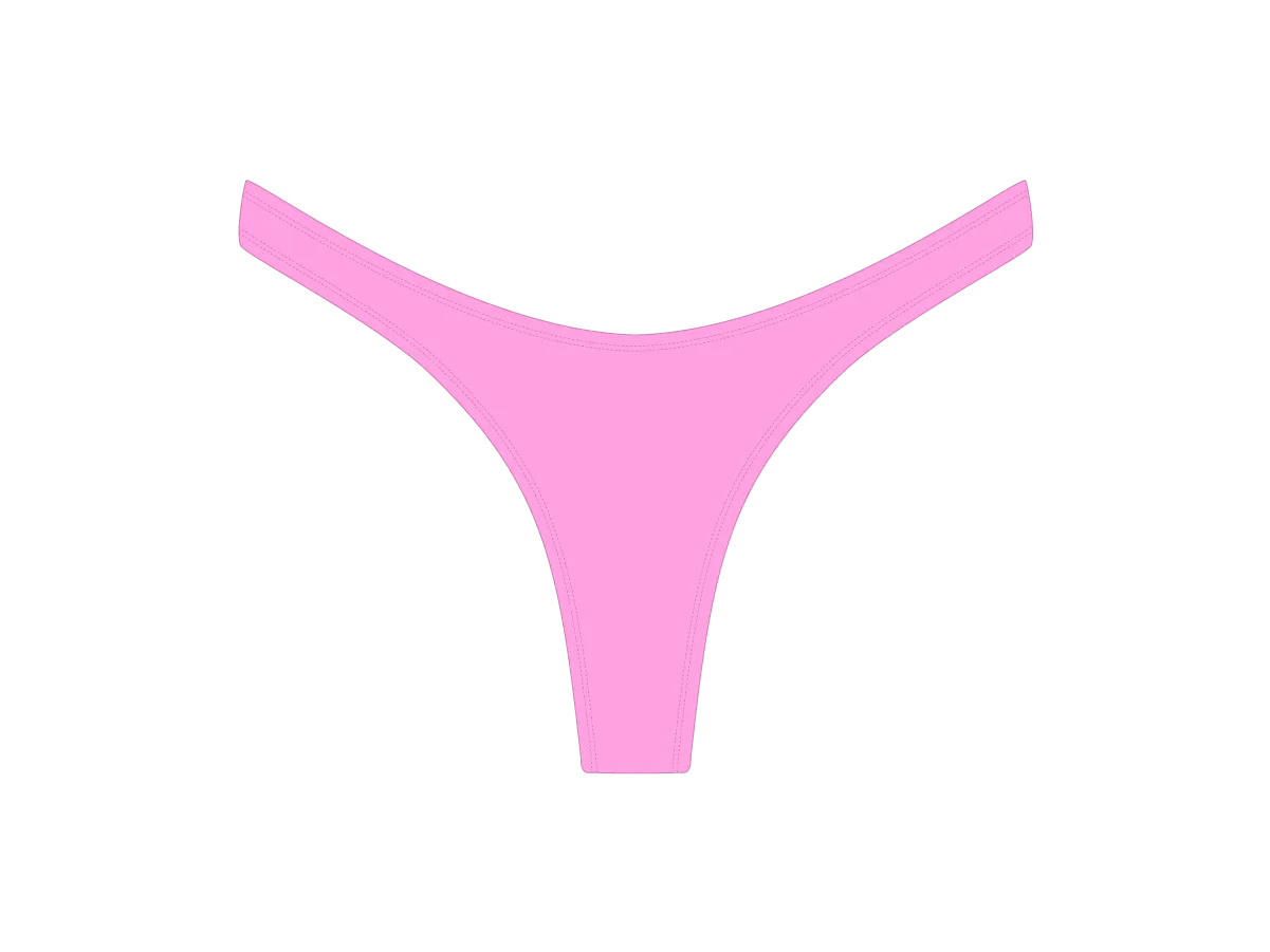 Taffy Pink Chic 80's Bottoms