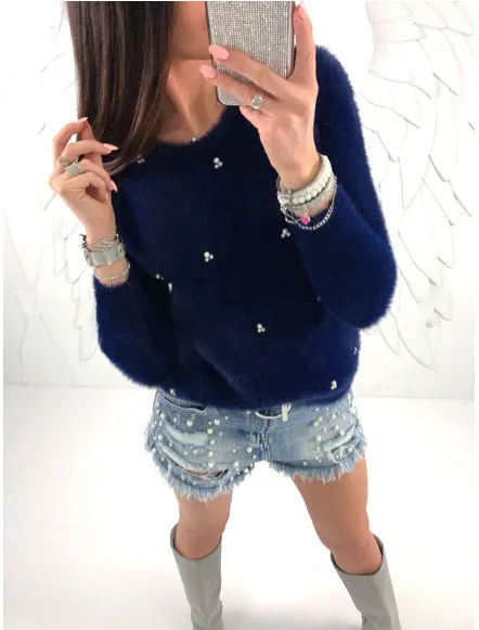 Trendy Long Sleeved Sweater