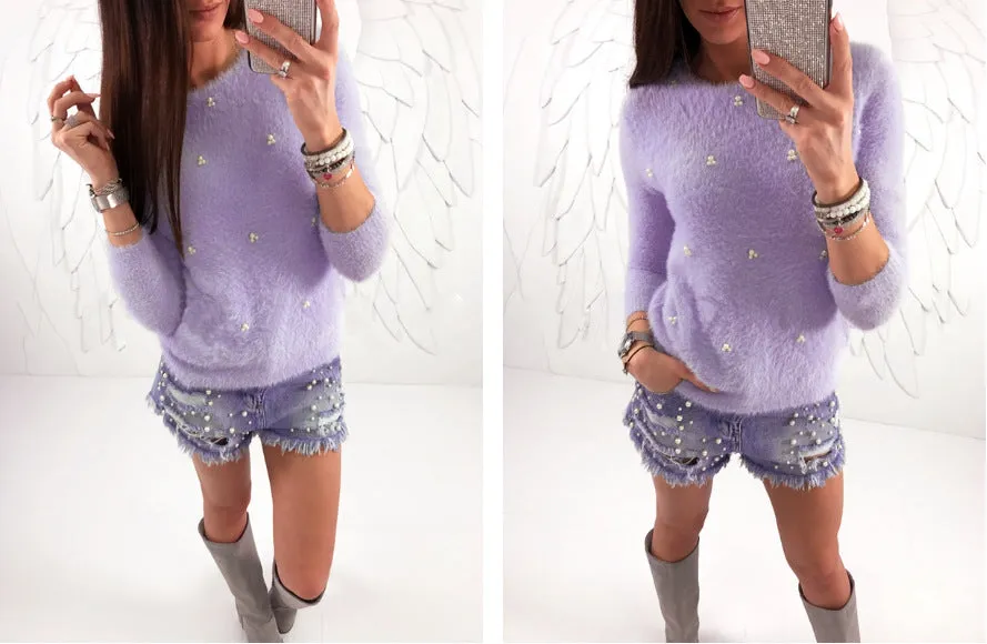 Trendy Long Sleeved Sweater