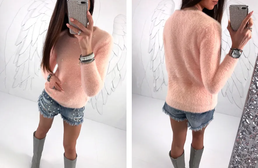 Trendy Long Sleeved Sweater