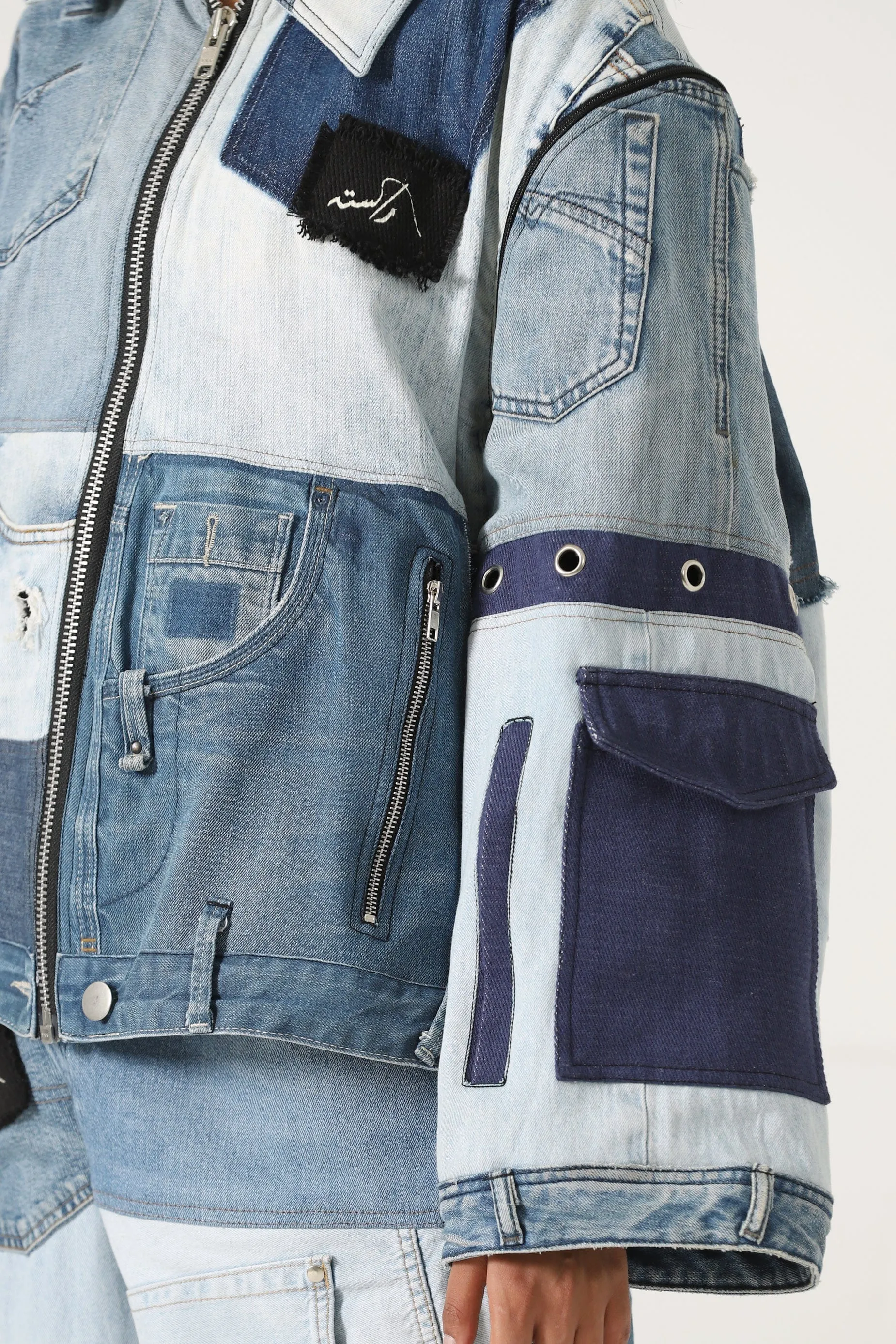 UPCYCLED DENIM JACKET