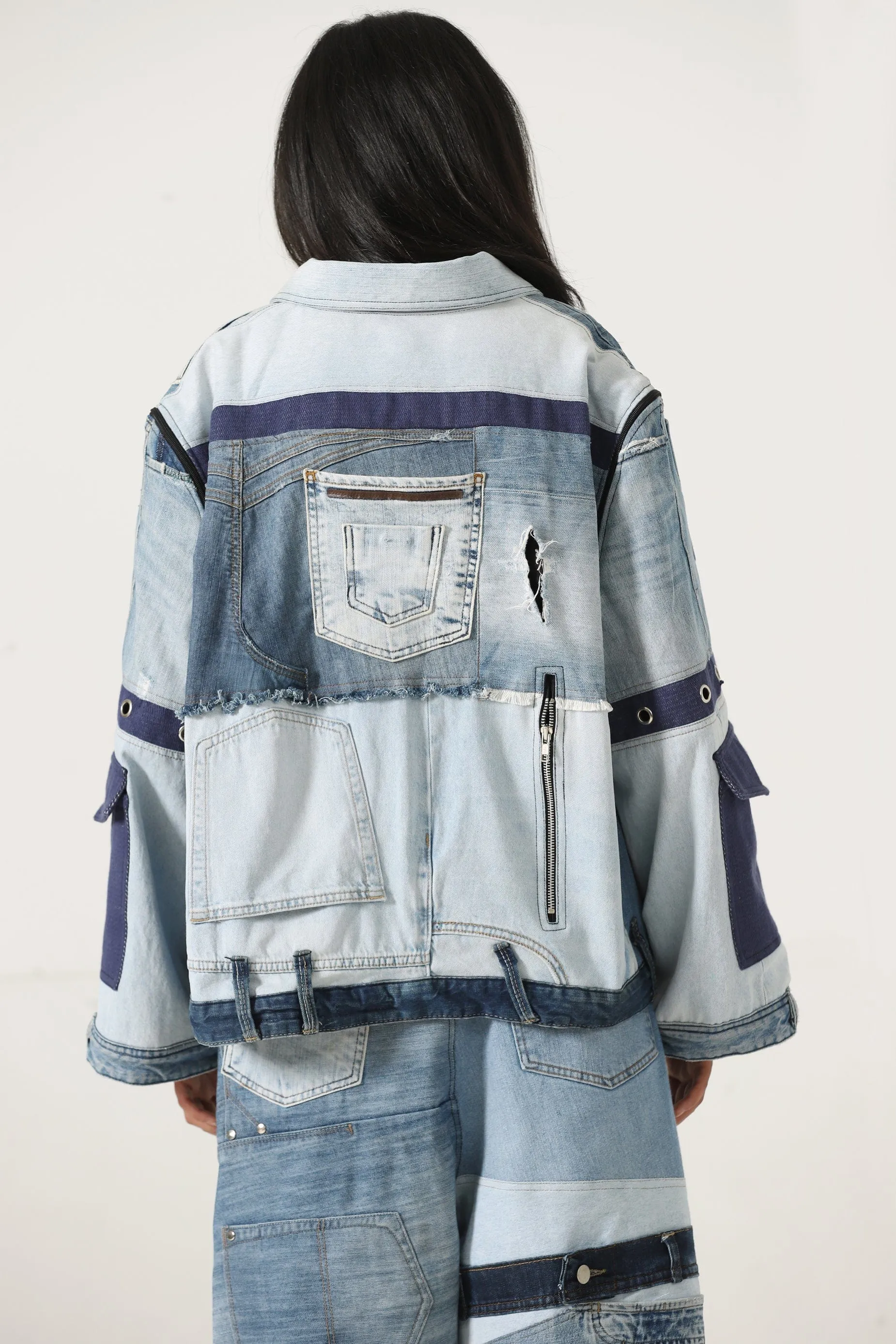 UPCYCLED DENIM JACKET