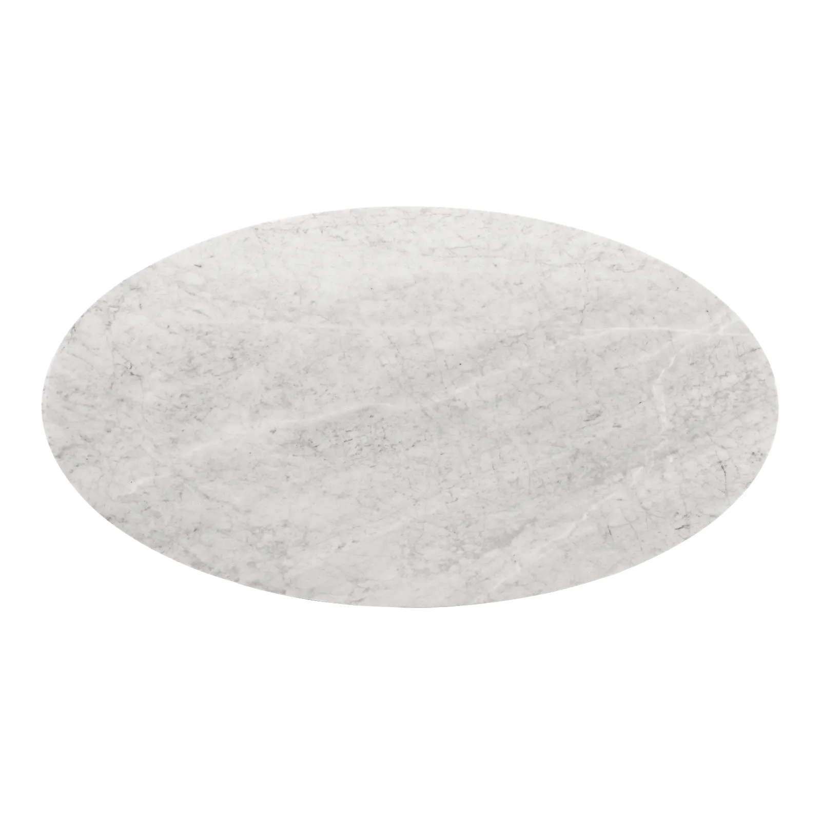 Villa & House Stockholm Oval Dining Table Nickel