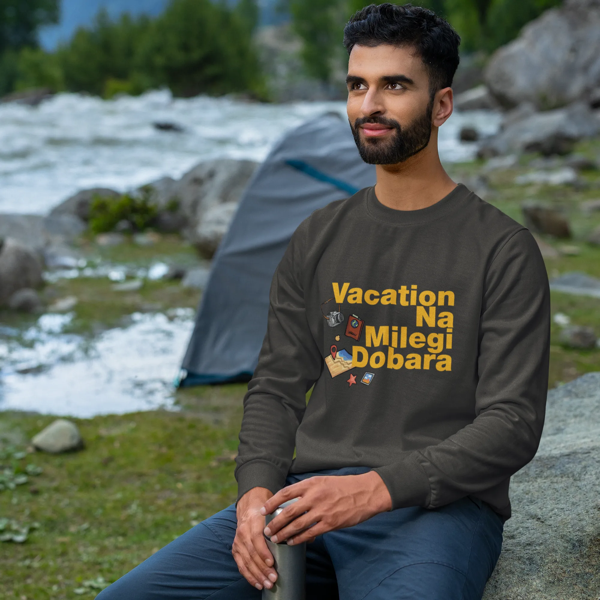 VNMD Garment-Dyed Sweatshirt