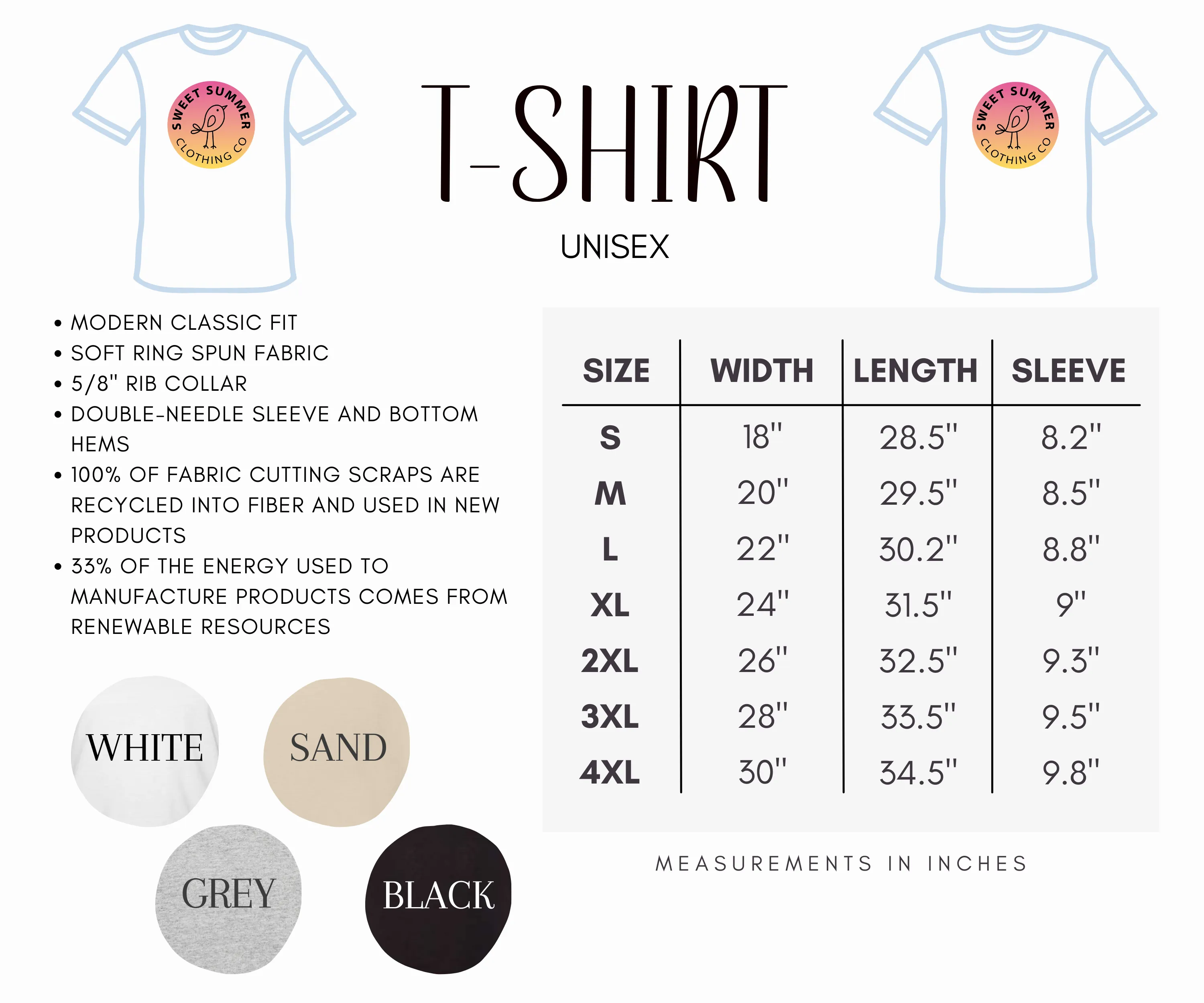 Wander T-Shirt or Sweatshirt