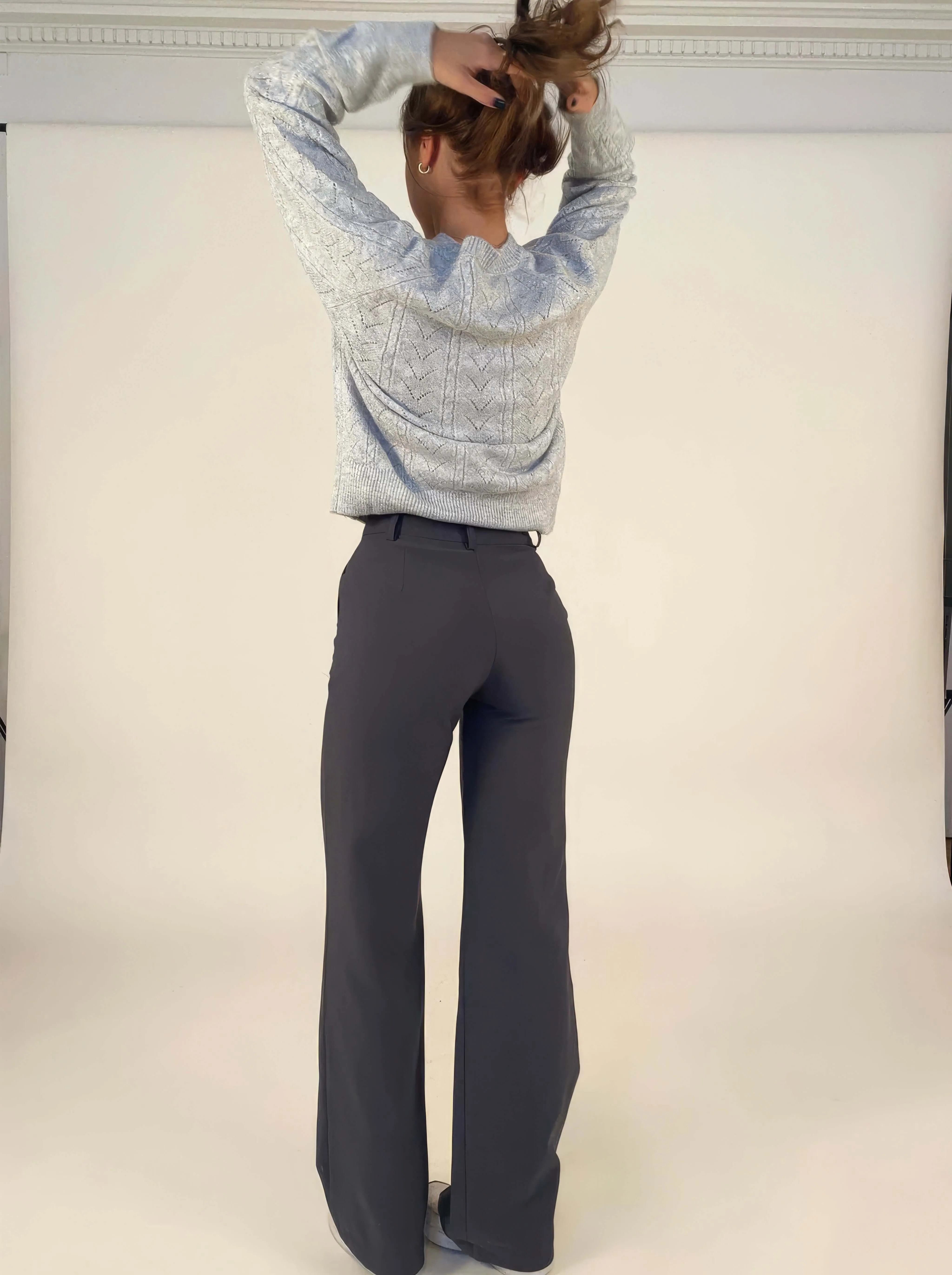 Women's Wide Leg Summer Trousers - Relaxed Fit